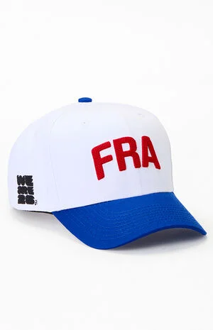 Embroidered France Pro Crown Snapback Hat image number 1