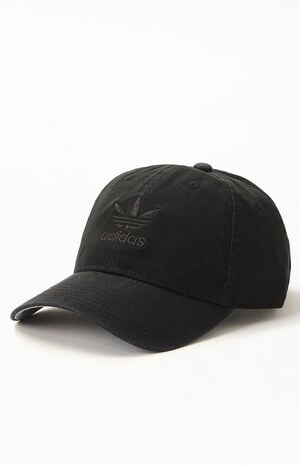 | Black Strapback adidas PacSun Hat Relaxed