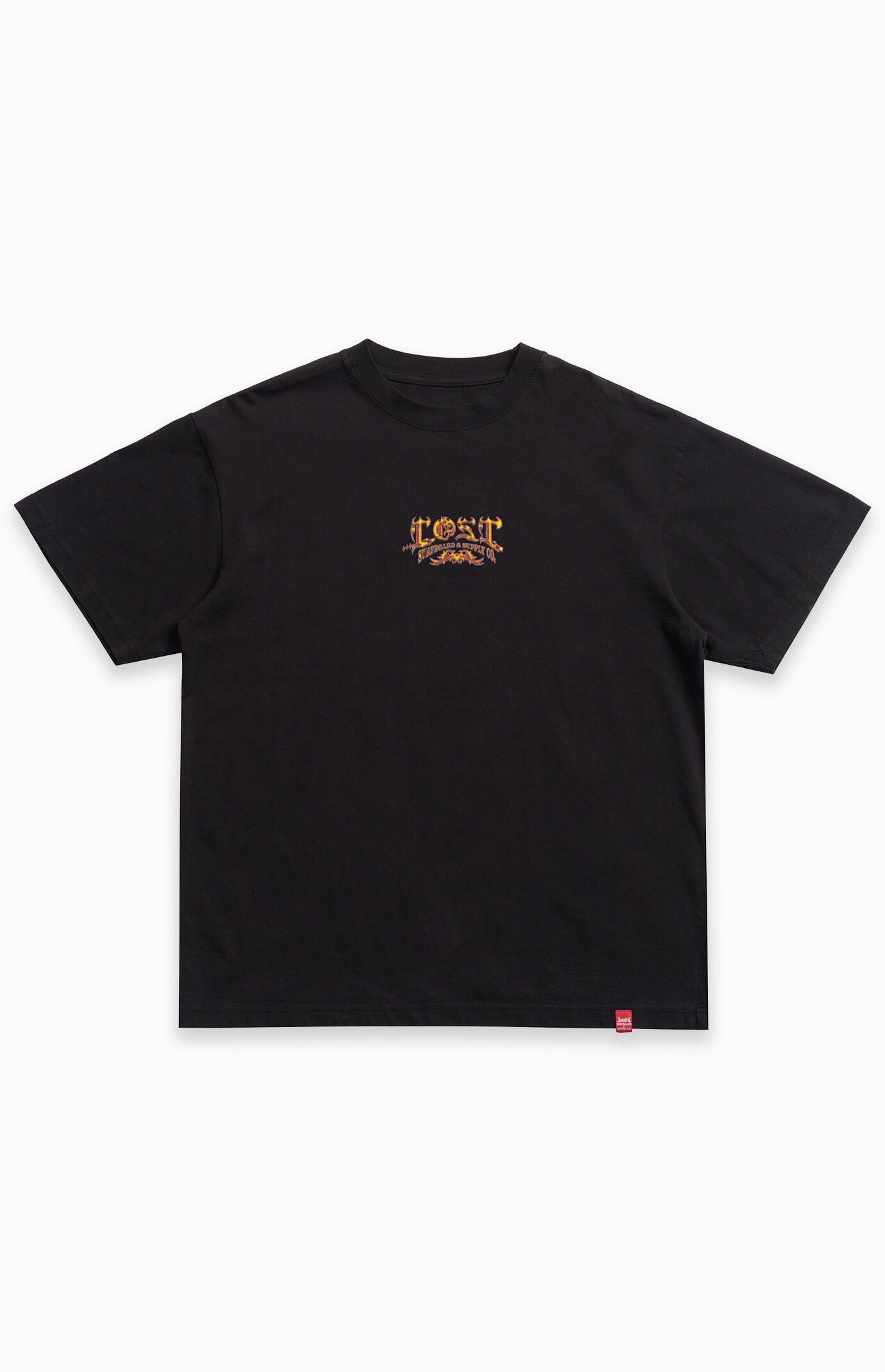 LOST Arched Gnarly Logo Boxy T-Shirt LOST Arched Gnarly Logo Boxy T-Shirt