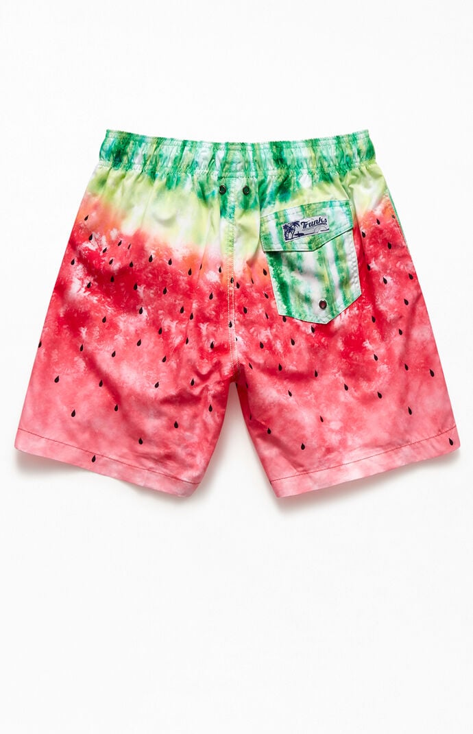 Watermelon 17" Swim Trunks