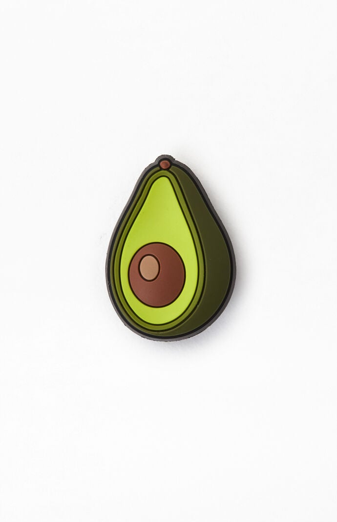 avocado croc charm