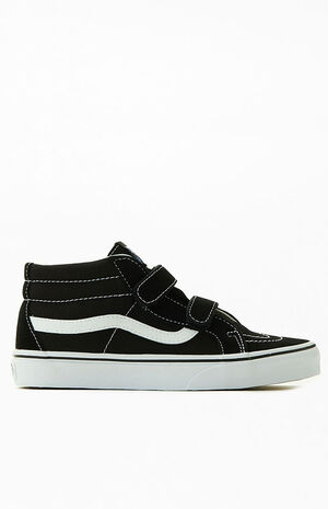 Kids Velcro Sk8 Old Skool Mid Shoes image number 1