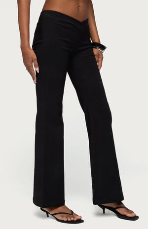 Alyce Crossover Flared Pants image number 2