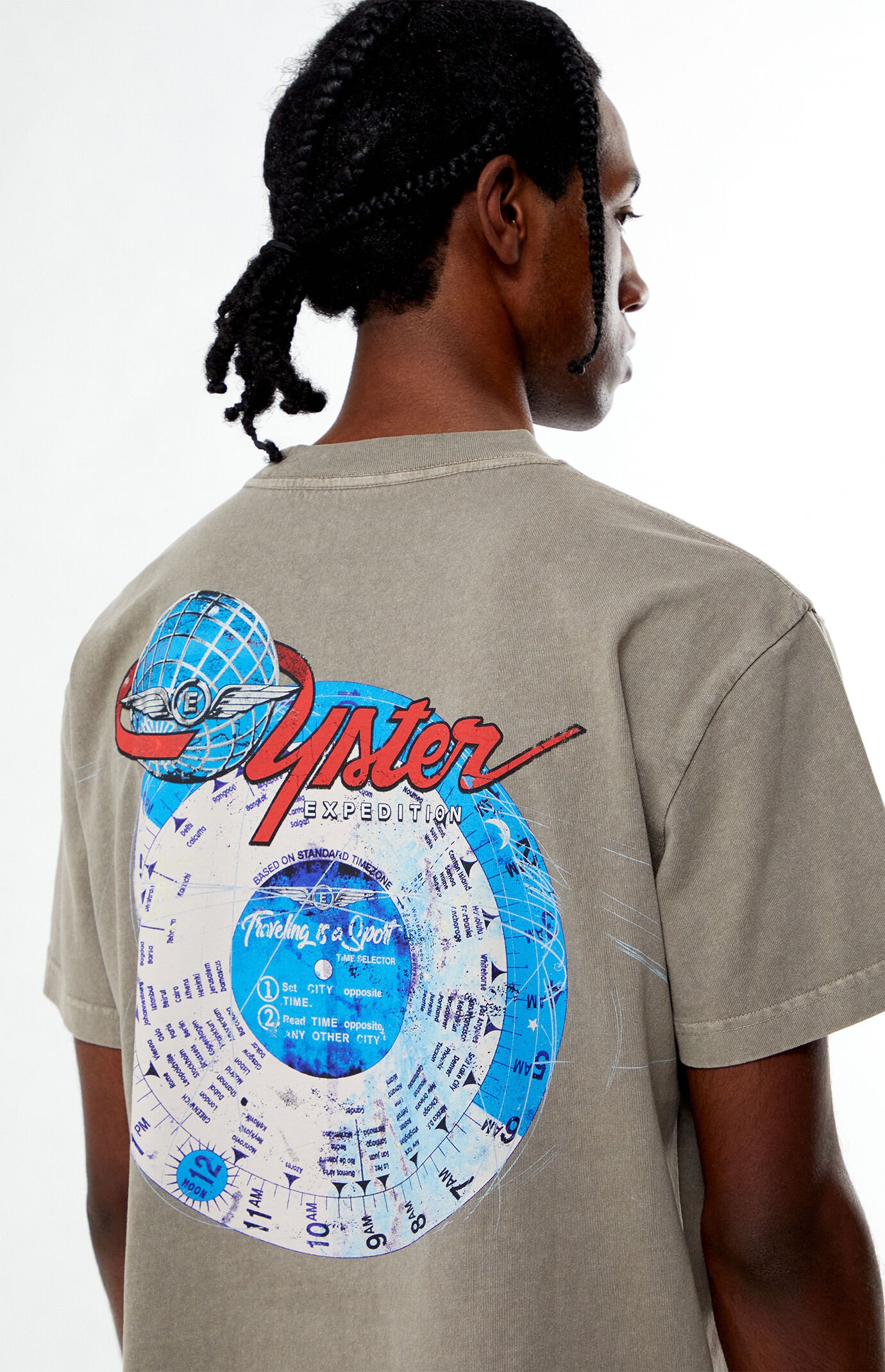 OYSTER EXPEDITION Time Wheel T-Shirt