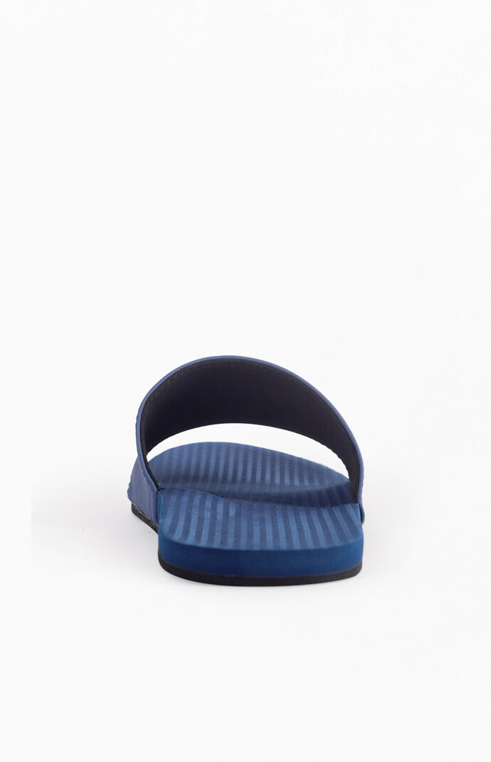 Navy ESSNTLS Slide Sandals