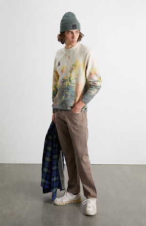 Painting Crew Neck Sweater image number 4