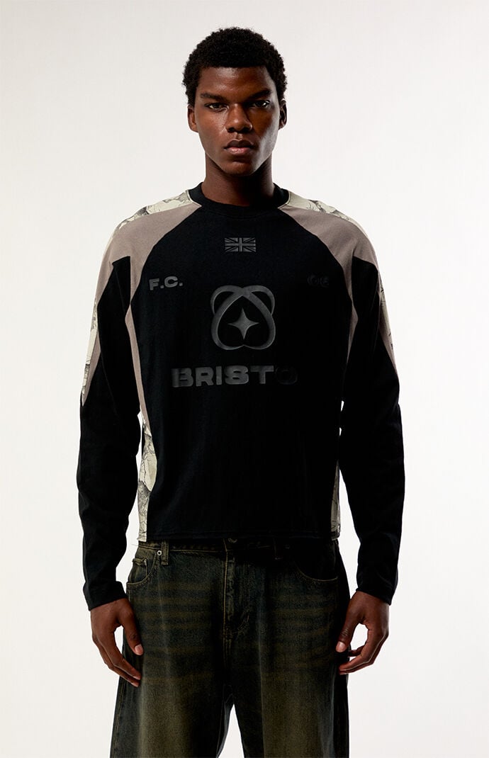 Pacsun Bristol Blocked Long Sleeve T-Shirt