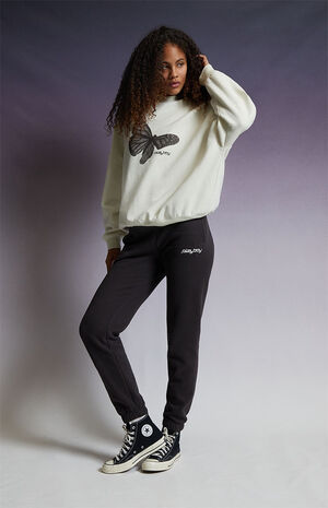 By PacSun Butterfly Crew Neck Sweatshirt image number 4