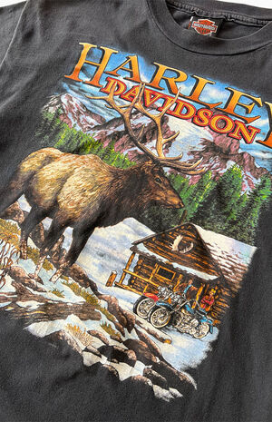 Upcycled Al Muth Harley Davidson T-Shirt image number 3