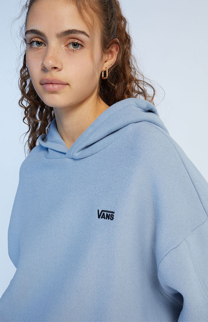 Baby blue sales vans hoodie