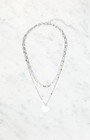 Layered Chain Necklace image number 1