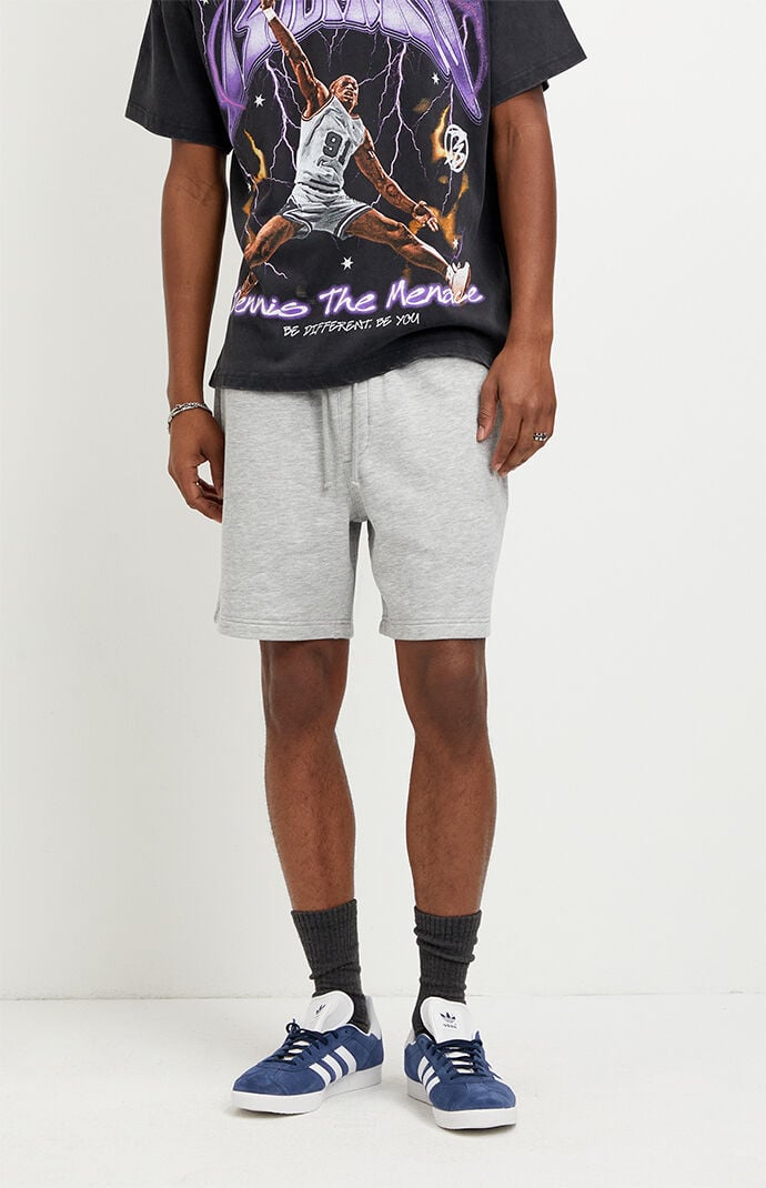 Pacsun Fleece Grey Sweat Shorts