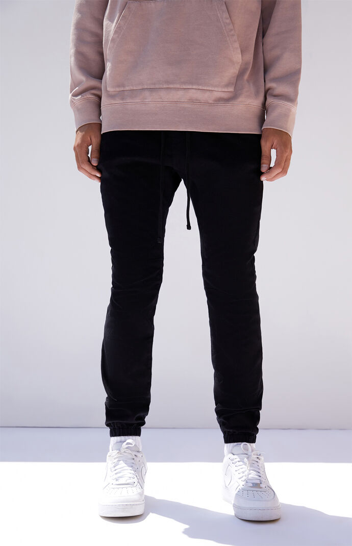 Black Skinny Jogger Pants PacSun PacSun
