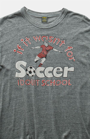 80s if It Wasn't for Soccer Graphic T-Shirt image number 2