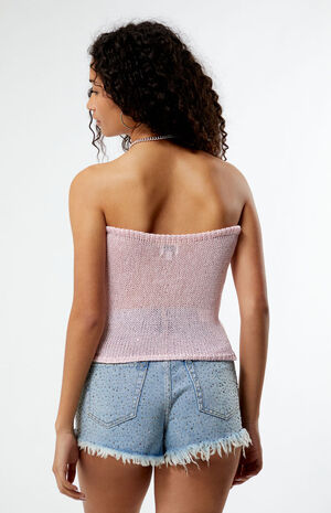 Sawyer Sequin Sweater Tube Top image number 4