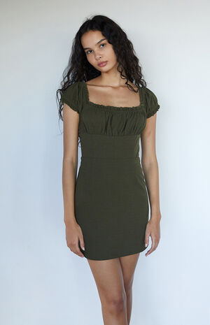 Shirred Mini Dress image number 2