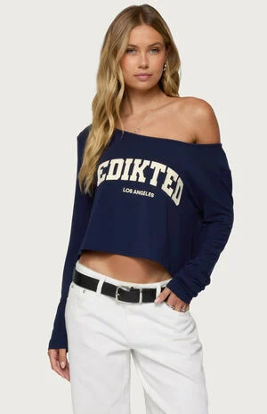 La Babe Off Shoulder Top image number 1