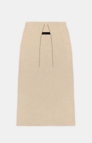 Women's Gold Heather Maxi Skirt image number 1