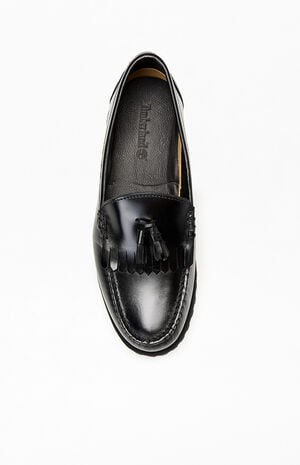 Authentic Leather Tassel Loafers image number 5