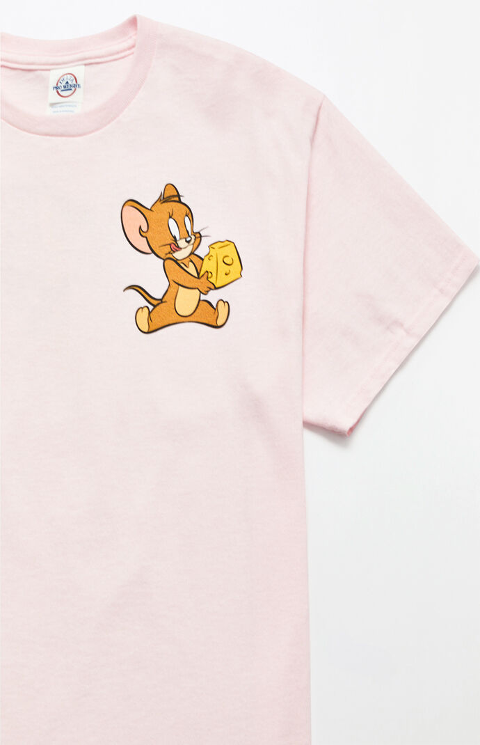 Tom and top jerry pink shirt