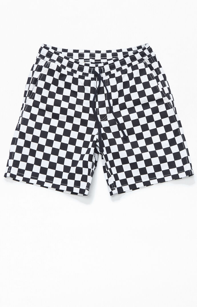vans checkerboard shorts womens
