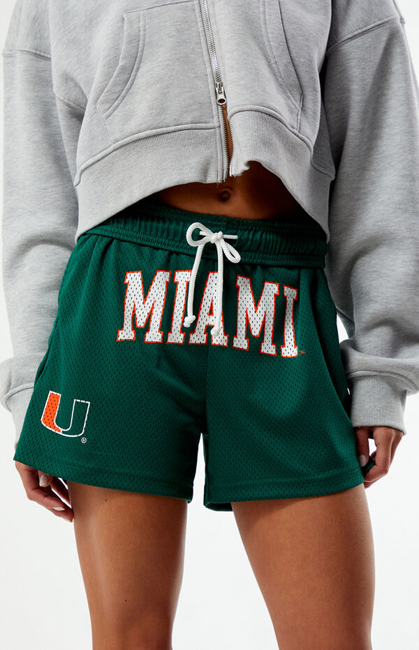 HYPE VICE Miami Hurricanes Hoop Jersey Basketball Shorts PacSun