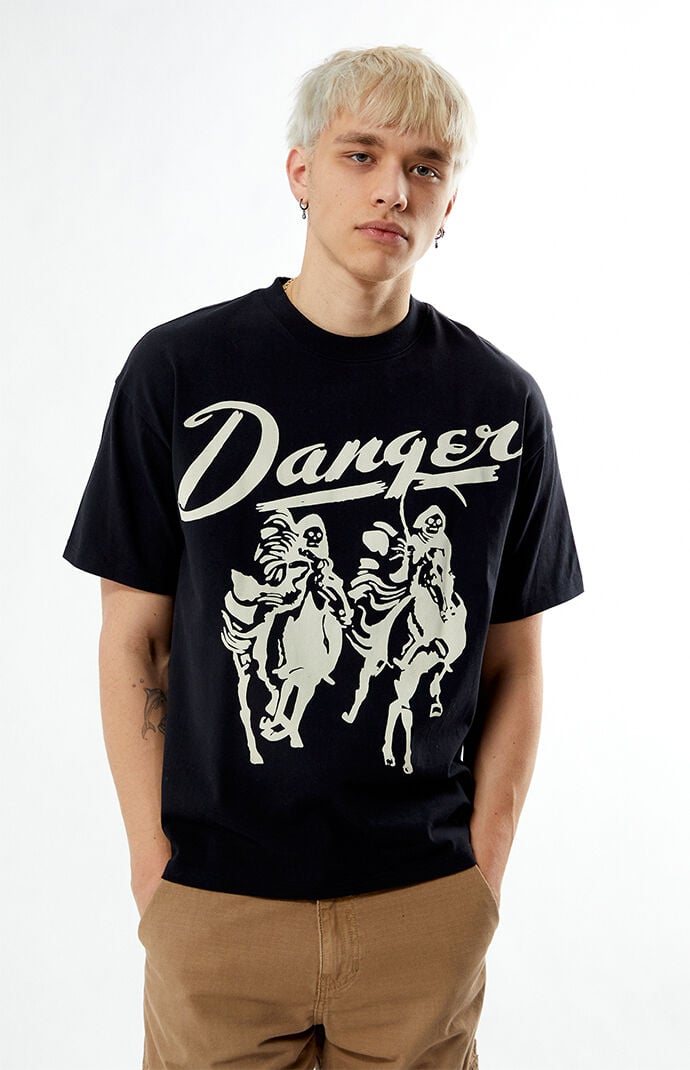 Pacsun Danger Grim Reaper T-Shirt