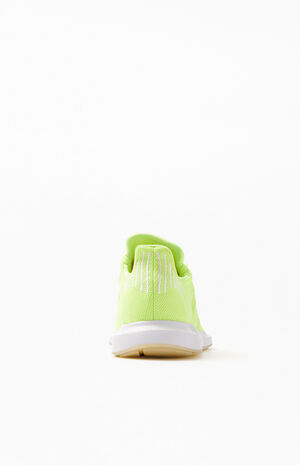 Neon Yellow Swift Run Shoes image number 3