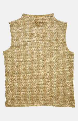 2000s Textured Crinkle Top image number 1