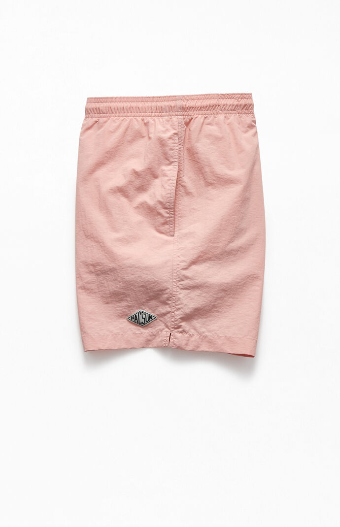 Solid 17" Swim Trunks