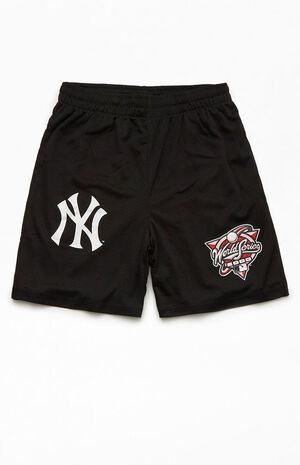x PS Reserve Black New York Yankees Mesh Shorts image number 1