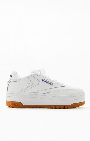Women's White Club C Extra Sneakers image number 1