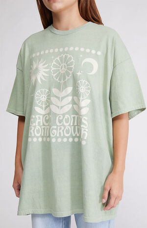 Peace Comes Oversized T-Shirt image number 2