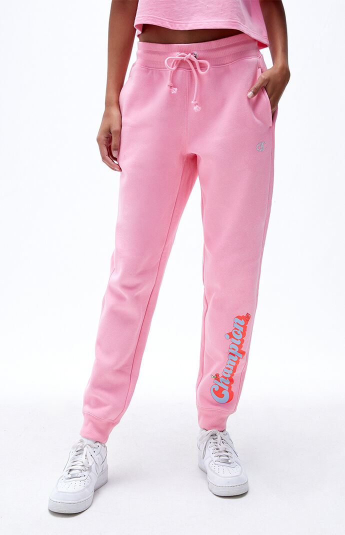 Champion x KNC Beauty Pink Reverse Weave Sweatpants PacSun
