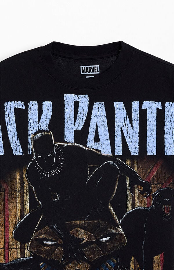 Funko Camiseta Marvel – Black Panther Talla S – Manga Corta Con Cuello Redondo, 52% Algodón, Para Adultos Hombres Y Mujeres