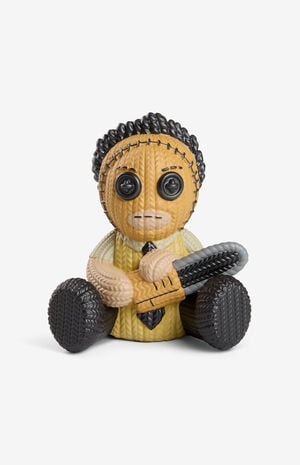 The Texas Chainsaw Massacre Metallic Leatherface Collector Edition 394 Knit Series Vinyl Figure image number 1