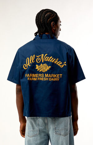 Navy Market Camp Shirt image number 3