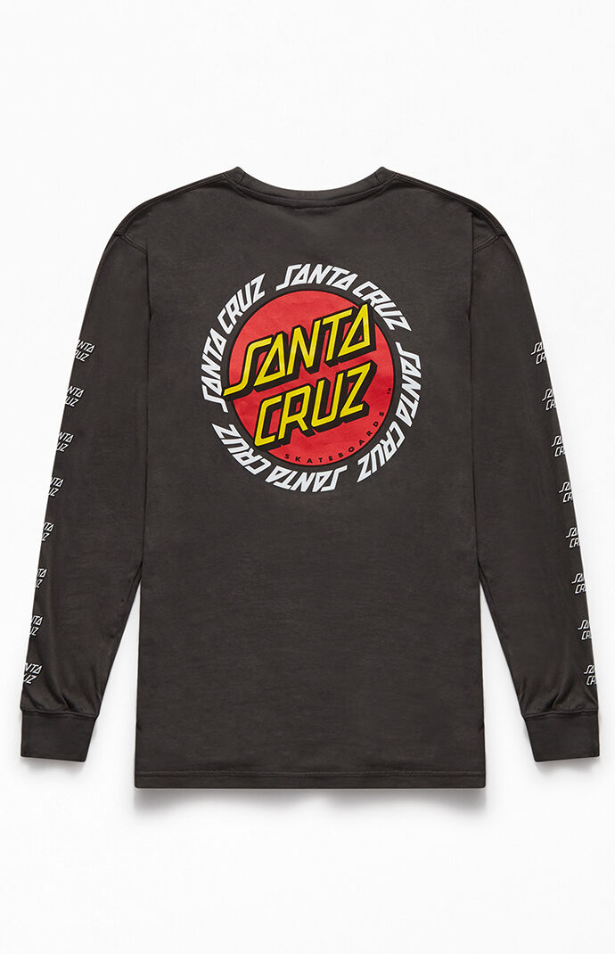 Santa Cruz Ringed Dot Long Sleeve T Shirt Pacsun