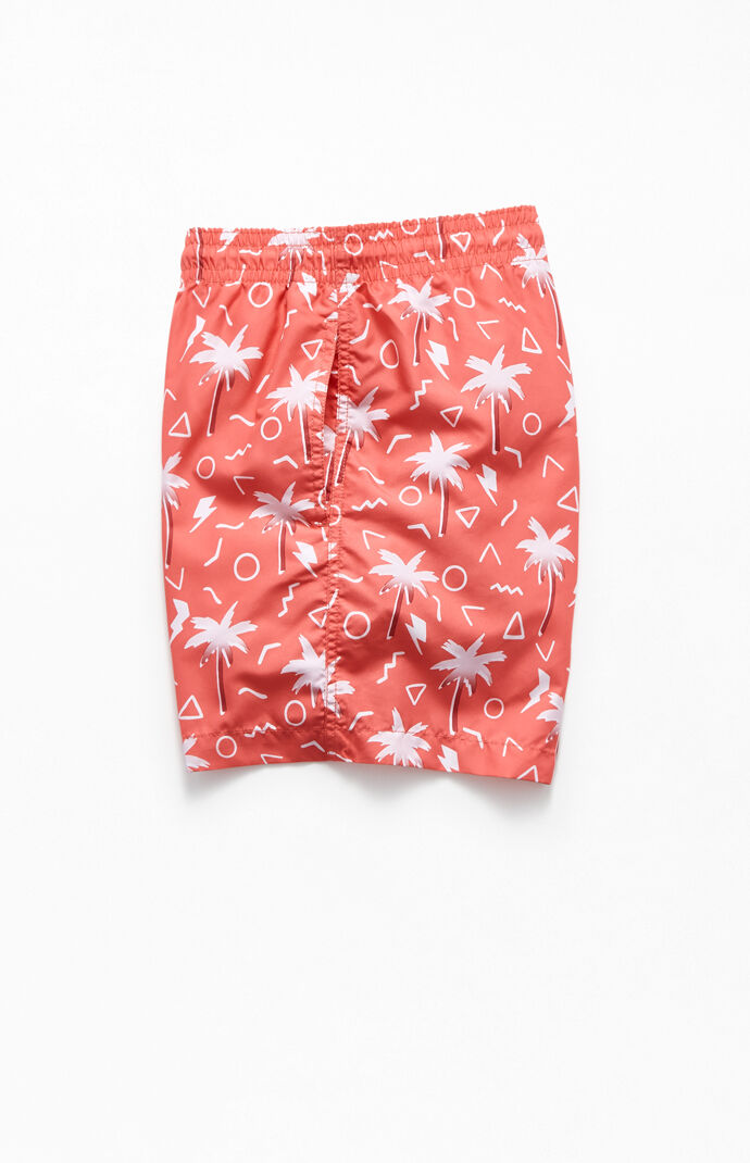 Palm Geo 16" Swim Trunks