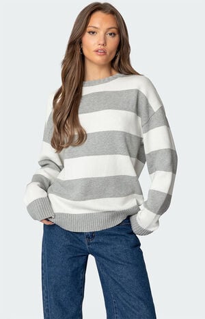 Richie Oversized Striped Sweater image number 1
