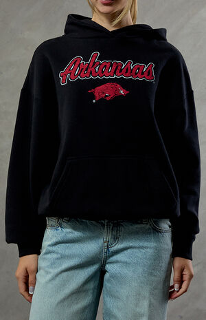 Arkansas Razorbacks Embroidered Hoodie image number 2