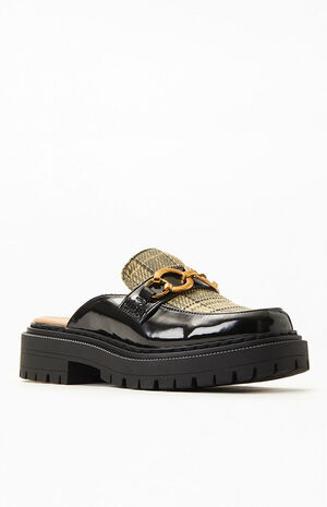 Women's Plaid Elena Mules image number 1