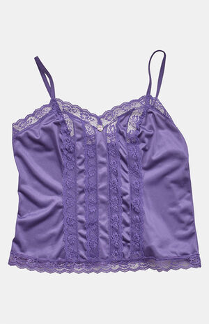 2000s Silk Cami V-Neck Tank Top image number 1