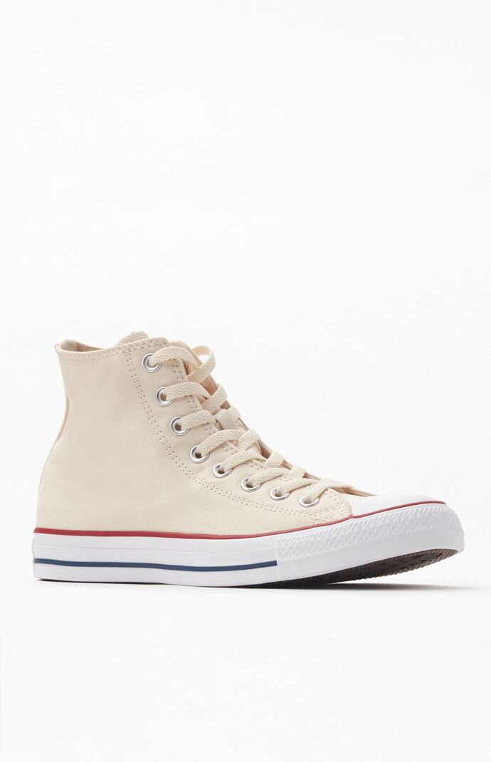 Women's Ivory Chuck Taylor All Star High Top Sneakers