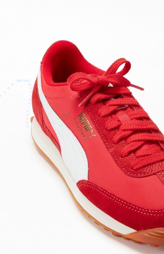 Puma red womens shoes sales