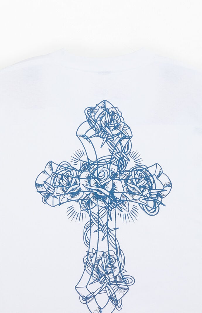 Rest Easy Rose Cross T-Shirt