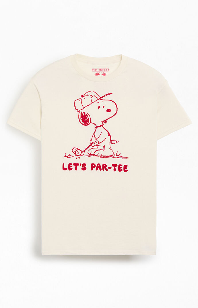 Riot Society Snoopy Let's Par-Tee T-Shirt