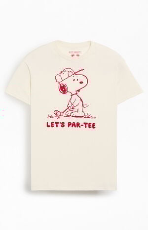 Snoopy Let's Par-Tee T-Shirt image number 1