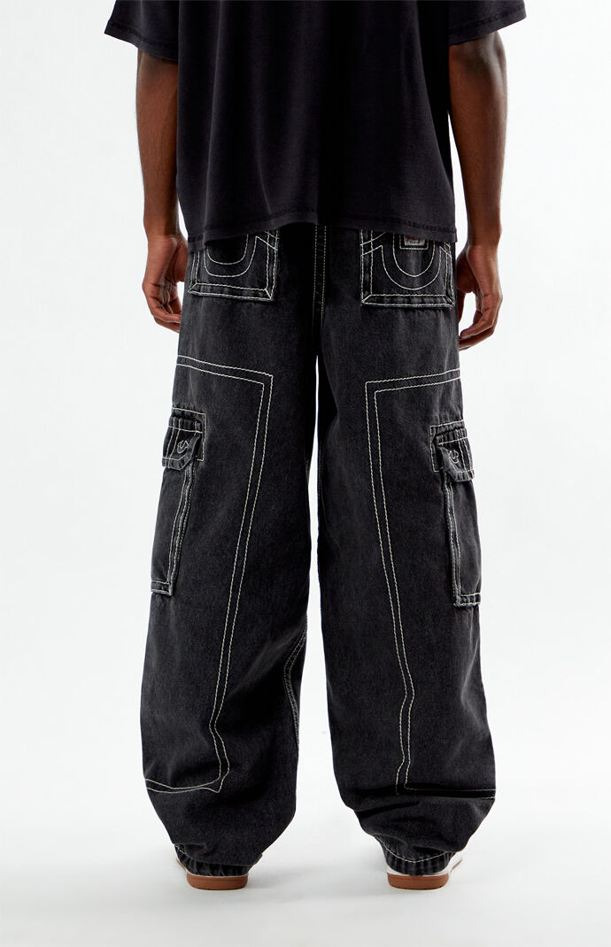 True Religion Naturaline Cargo Baggy Jeans | PacSun