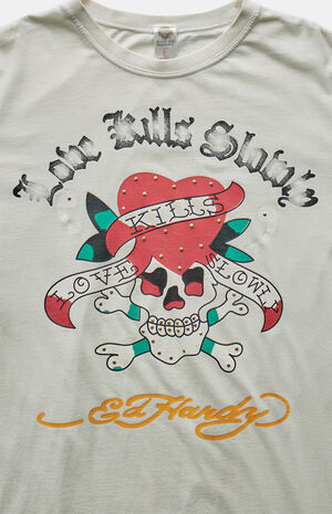 2000s Ed Hardy Graphic T-Shirt image number 3